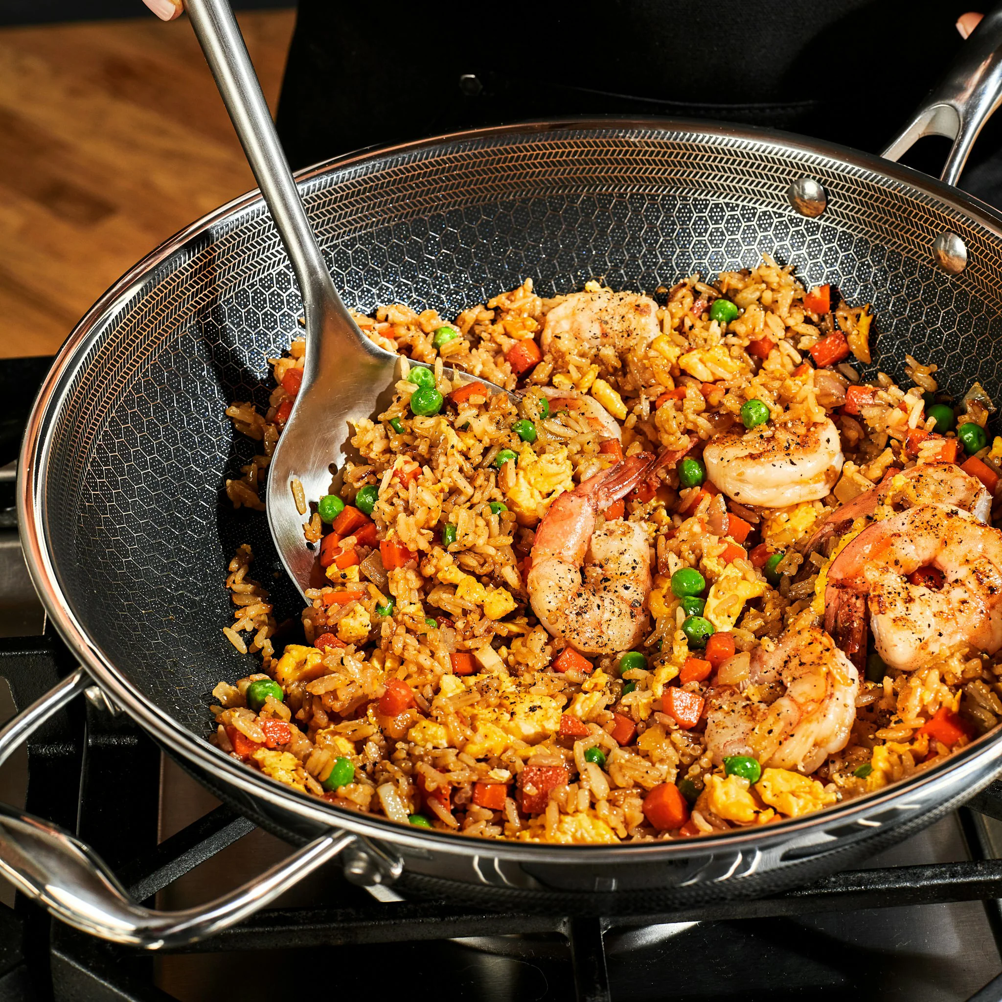 30 cm Hybrid Wok with Lid - Image 6