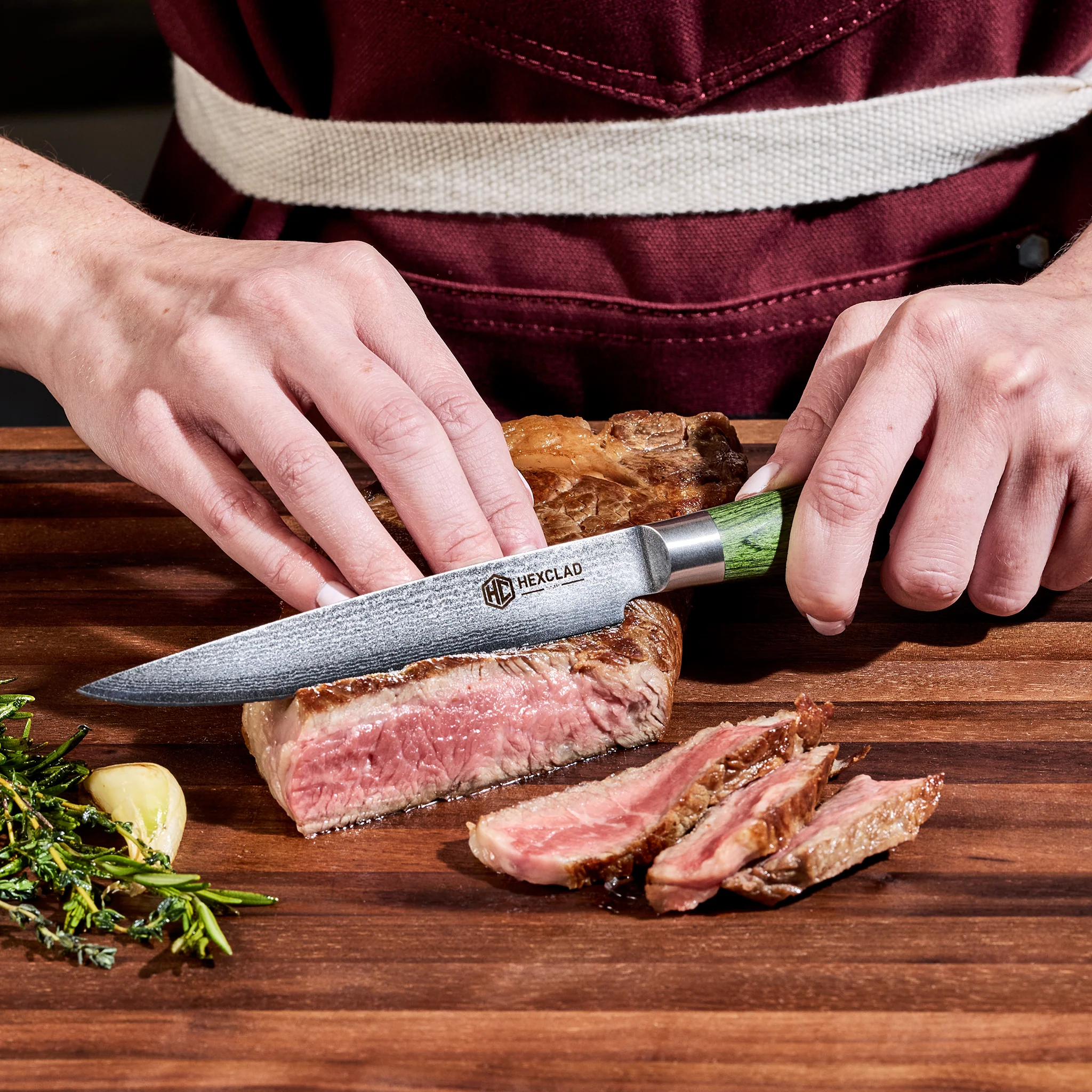 Steak Knife & Bistecca Plate Set, 8-pc - Image 3