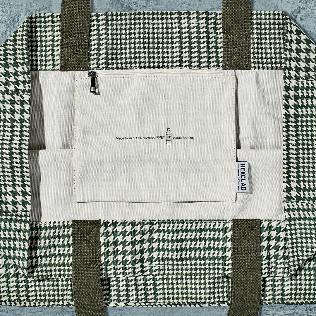 The Everything Everywhere Bag (Houndstooth‑Forest) - Image 8